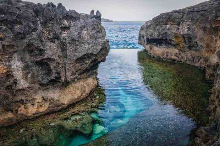 Billabong angel beach penida nusa bali beautiful pool islands beside nature made interest place